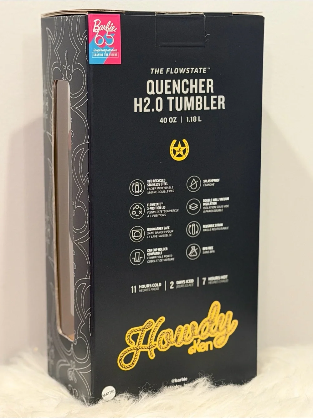 Stanley x Barbie 'Howdy Ken' Flowstate Quencher 40oz